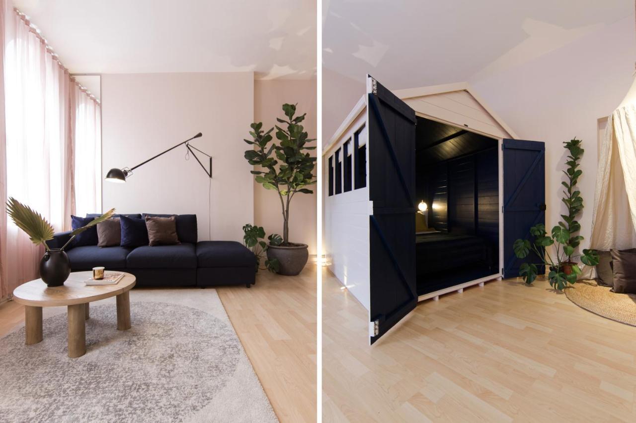 Shoreditch Loft W 100inch Cinema, Premium Mattress & Hammock, By The Design Traveller * Лондон